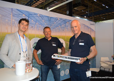 Dion Roos, Erik van Wijland and Cor-Hein Slobbe of Isolectra                     